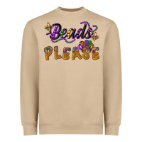Mushroom beads please Heavyweight Sweatshirt - CowGirlArtShop