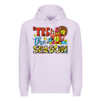 Lilac tis the season  softball coffee mug Premium Hoodie - FaDigitalArtStudio