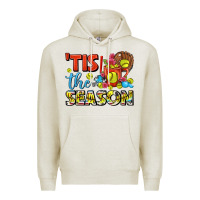 Oatmeal Heather tis the season  softball coffee mug Premium Hoodie - FaDigitalArtStudio