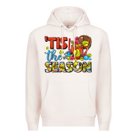 Pale Pink tis the season  softball coffee mug Premium Hoodie - FaDigitalArtStudio