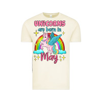 Vintage Arctic unicorns are born in may Vintage Tee - Jasminsmagicworld