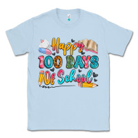 Dusty Blue happy 100 days of school Classic Tee - Artiststas