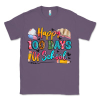 Lavender happy 100 days of school Classic Tee - Artiststas