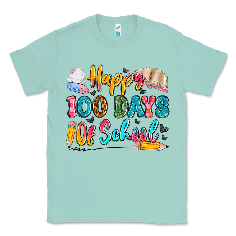 Happy 100 Days Of School Classic Tee by Artiststas | Teevron