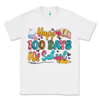 White happy 100 days of school Classic Tee - Artiststas