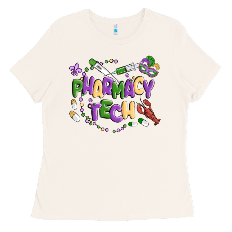Pharmacy Tech Ladies Tee by MaliasSmallBusiness | Teevron