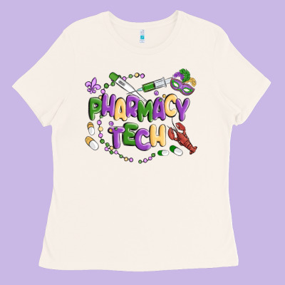 Pharmacy Tech Ladies Tee Designed By Maliassmallbusiness