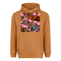 Meerkat western cowboy hat seamless pattern Heavyweight Hoodie - BundleAndBundleShop
