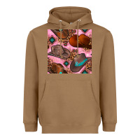 Toasted Coconut western cowboy hat seamless pattern Heavyweight Hoodie - BundleAndBundleShop