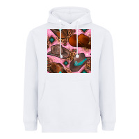White western cowboy hat seamless pattern Heavyweight Hoodie - BundleAndBundleShop