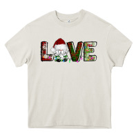 Cream love christmas gnome Heavy Core Tee - AdoDesignShop