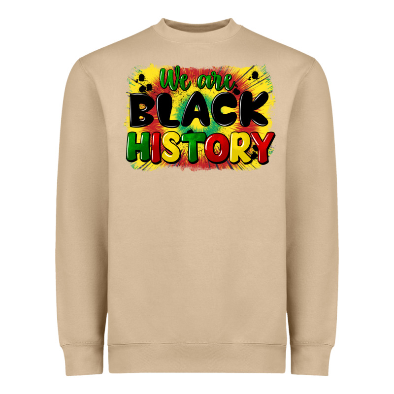 We Are Black History Heavyweight Sweatshirt by CowGirlArtShop | Teevron