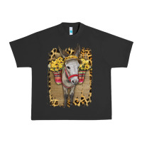 Pigment Black Donkey With Sunflowers Urban Heavy Tee - Bettercallsaul