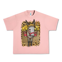 Salmon Donkey With Sunflowers Urban Heavy Tee - Bettercallsaul