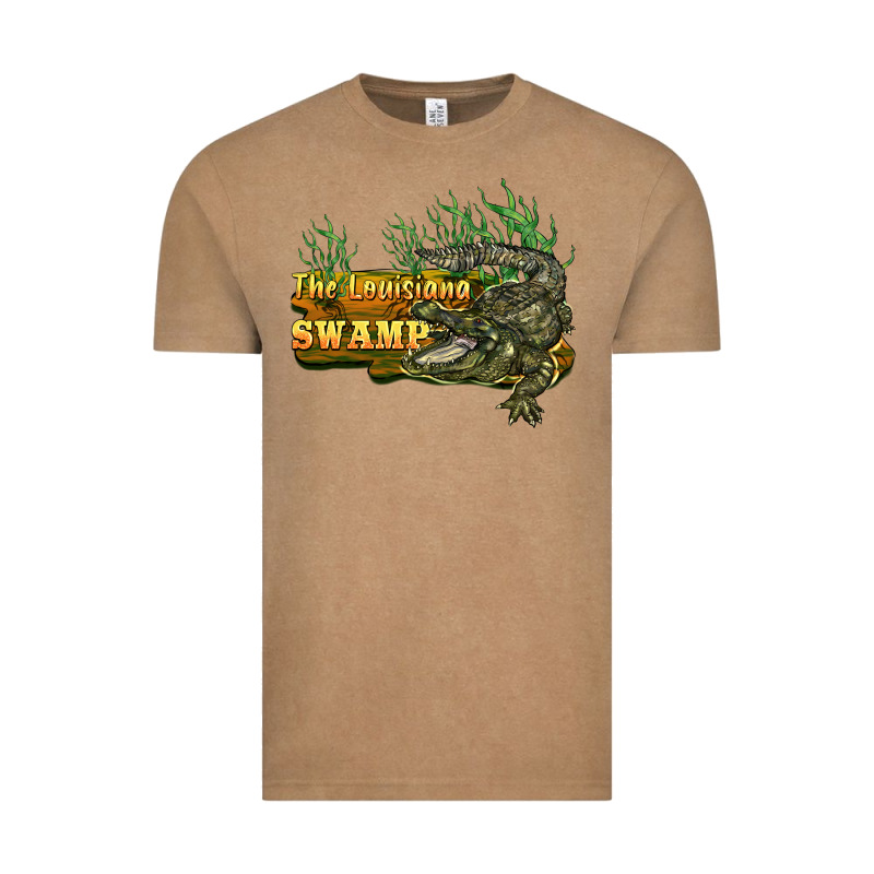 The Louisiana Swamp Vintage Tee by BarkalooDesign | Teevron