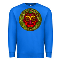 True Royal african masks round earrings 4 Premium Sweatshirt - BundleAndBundleShop