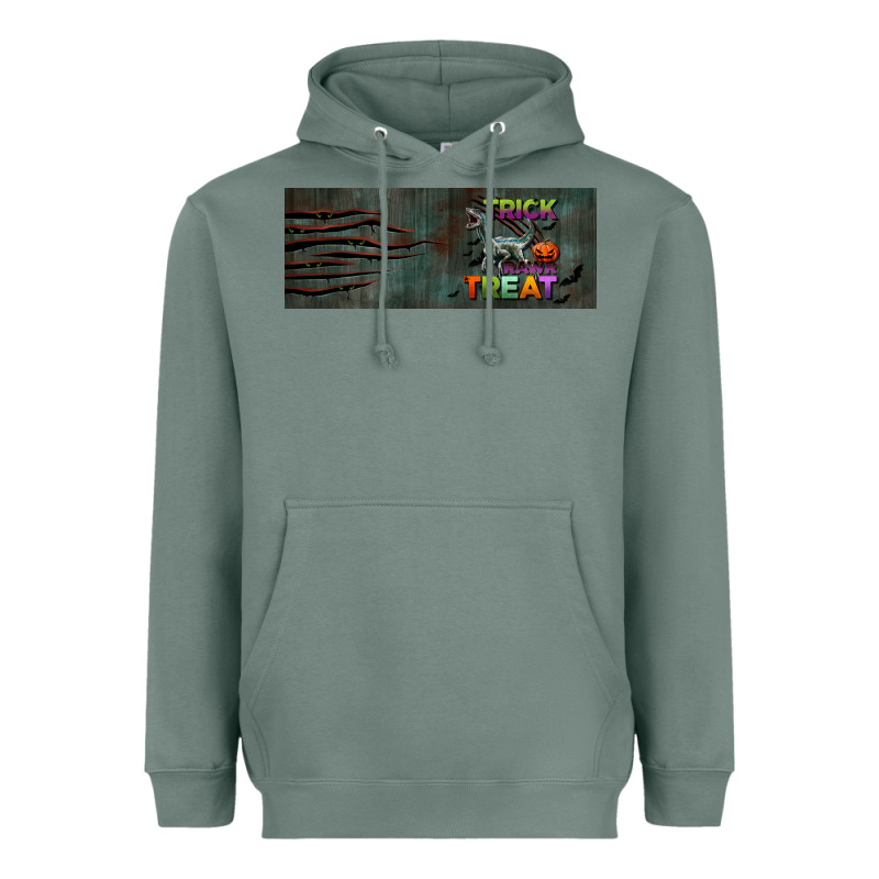 Trick Rawr Treat 11 Oz Mug Heavyweight Hoodie by BundleAndBundleShop | Teevron