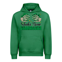 Emerald shake your shamrocks Urban Hoodie - CowhideDigitalArt