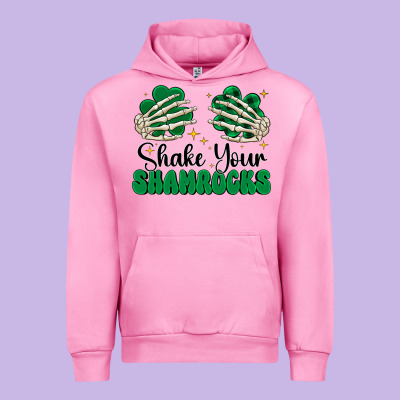 Shake Your Shamrocks Urban Hoodie Designed By Cowhidedigitalart