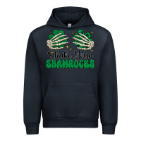 Navy shake your shamrocks Urban Hoodie - CowhideDigitalArt