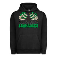 Pigment Black shake your shamrocks Urban Hoodie - CowhideDigitalArt