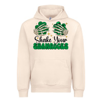 Sandshell shake your shamrocks Urban Hoodie - CowhideDigitalArt