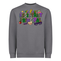 Storm assistant principal mardi gras Heavyweight Sweatshirt - CowGirlArtShop