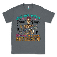 Charcoal Heather some days i rock it some days it rocks me either w Classic Tee - Artiststas