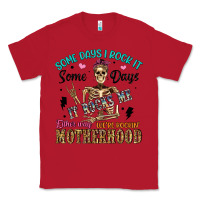 Red some days i rock it some days it rocks me either w Classic Tee - Artiststas