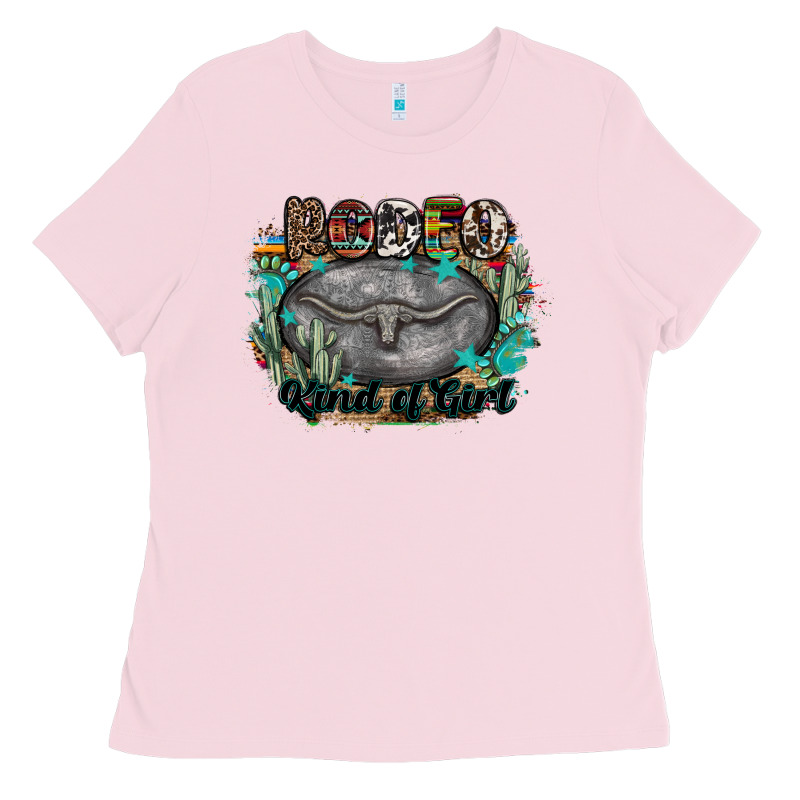 Rodeo Kind Of Girl Ladies Tee by MaliasSmallBusiness | Teevron