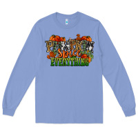 Colony Blue pumpkin spice everything fall Long Sleeve Tee - NancyCooperArtShop