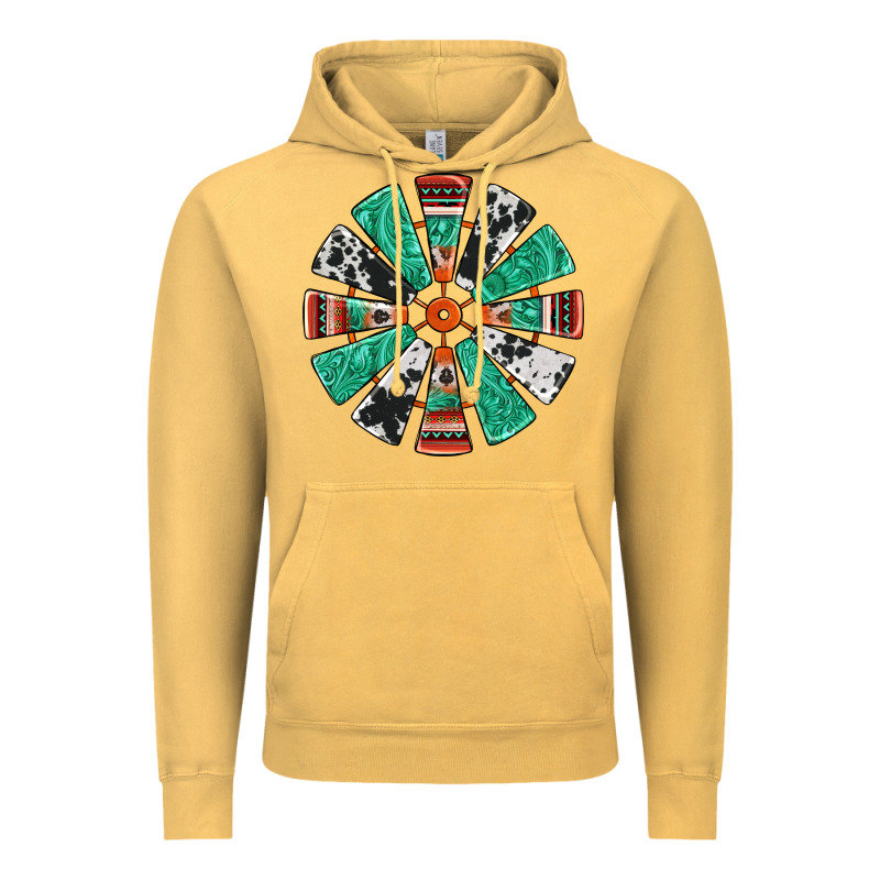Western Windmill Vintage Hoodie by Jasminsmagicworld | Teevron