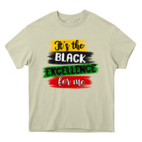 Mossy it s the black excellence for me Heavy Core Tee - MaliasSmallBusiness