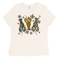 Bone mardi gras crawfish Ladies Tee - MaliasSmallBusiness