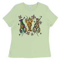 Matcha mardi gras crawfish Ladies Tee - MaliasSmallBusiness