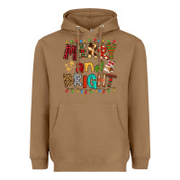 Toasted Coconut Merry And Bright Heavyweight Hoodie - FaDigitalArtStudio