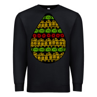 Black african masks teardrop Premium Sweatshirt - BundleAndBundleShop