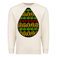 African Masks Teardrop Premium Sweatshirt | Teevron