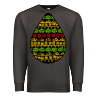 Smoke african masks teardrop Premium Sweatshirt - BundleAndBundleShop