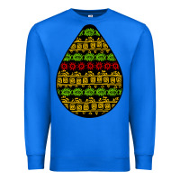True Royal african masks teardrop Premium Sweatshirt - BundleAndBundleShop
