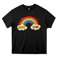 Black love is love lgbtq Heavy Core Tee - MaliasSmallBusiness