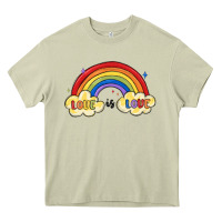 Mossy love is love lgbtq Heavy Core Tee - MaliasSmallBusiness
