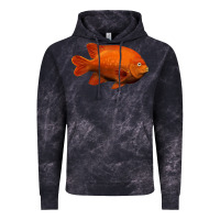 Cloud Black California Garibaldi Fish Vintage Hoodie - RanaPortraitStore