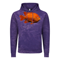 Cloud Purple California Garibaldi Fish Vintage Hoodie - RanaPortraitStore