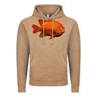 Vintage Coffee California Garibaldi Fish Vintage Hoodie - RanaPortraitStore