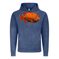 Vintage Denim California Garibaldi Fish Vintage Hoodie - RanaPortraitStore