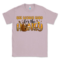 Lilac she works hard for the honey Classic Tee - Artiststas