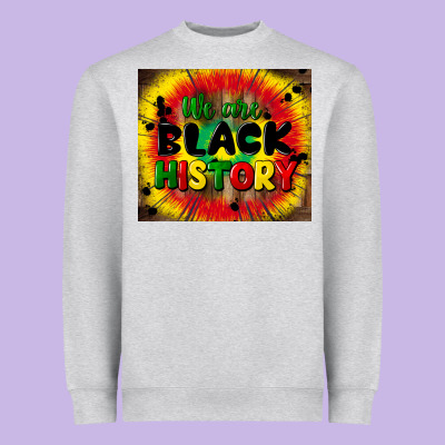 We Are Black History Heavyweight Sweatshirt Designed By Cowgirlartshop
