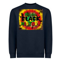 Navy we are black history Heavyweight Sweatshirt - CowGirlArtShop