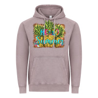 Vintage Zinc hello summer pineapple Vintage Hoodie - BarkalooDesign